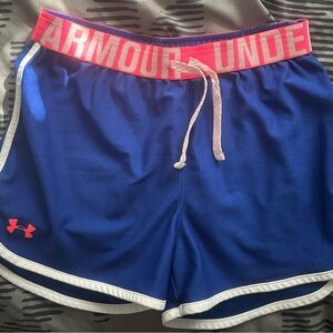 Under Armour Blue Athletic Shorts